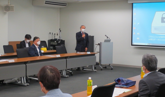 茨城県議会保健福祉医療委員会が来学されました