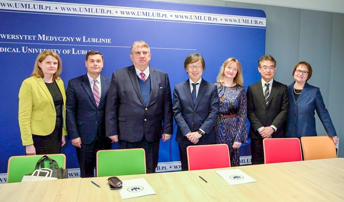 国立ルブリン医科大学と大学間交流協定（MOU）が締結されました。